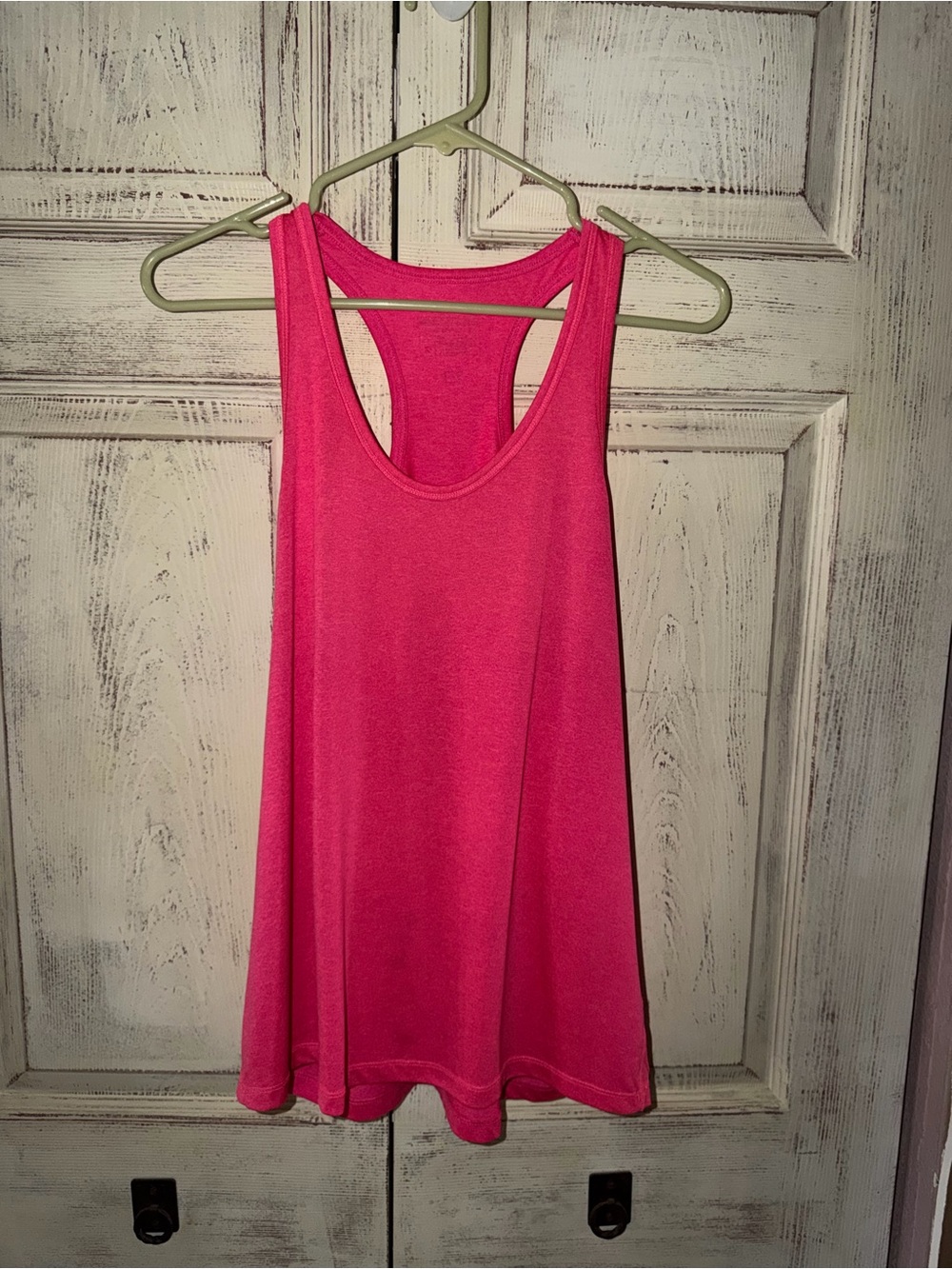 Bally Hot Pink Racerback Tank Top